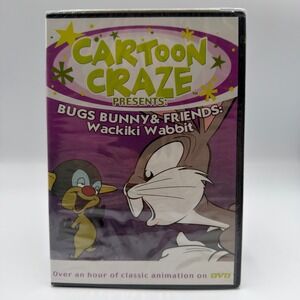 Cartoon Craze Bugs Bunny & Friends Wackiki Wabbit DVD Digiview Productions NEW